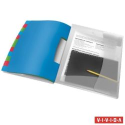 Elrendez, A4, 12 rszes, manyag, ESSELTE "Vivida", ttetsz