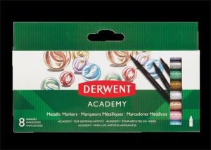 Filctoll kszlet, DERWENT, "Academy", 8 klnbz metl szn