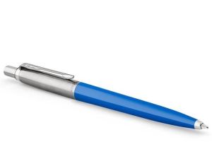 Golystoll, 0,7 mm, ezst szn klip, kk tolltest, PARKER "Royal Jotter Originals", kk