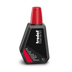 Blyegzfestk, 28 ml, TRODAT, piros