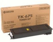  Kyocera TK-675 Toner Black 20.000 oldal kapacits