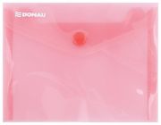  Irattart tasak, A6, PP, patentos, DONAU, piros