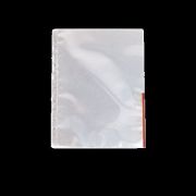  Genotherm, lefzhet, fell/oldalt flig nyitott, A4, 105 mikron, vztiszta, ESSELTE, piros