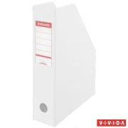 Iratpapucs, PVC/karton, 70 mm, sszehajthat, ESSELTE, Vivida fehr