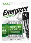  Tlthet elem, AAA mikro, 4x700 mAh, ENERGIZER 