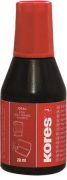  Blyegzfestk, 28 ml, KORES, piros