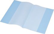 Fzet- s knyvbort, A5, PP, 80 mikron, narancsos fellet, PANTA PLAST, kk