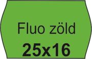  razszalag, 25x16 FLUO zld