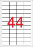  Etikett, univerzlis, 48,5x25,4 mm, eltvolthat, APLI, 4400 etikett/csomag
