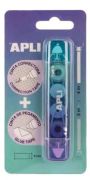  Hibajavt- s ragasztroller, 2in1, 5 mm x 4-3 m,  APLI , vegyes sznek