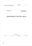  Nyomtatvny, munkavdelmi oktatsi napl, 40 oldal, A4, VICTORIA, 10 tmb/csomag