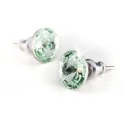  Flbeval, almazld SWAROVSKI kristllyal, cscsos, 8mm, ART CRYSTELLA