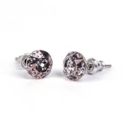  Flbeval, antikolt arany SWAROVSKI kristllyal, 8mm, ART CRYSTELLA