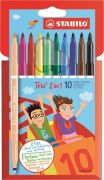  Filctoll kszlet, 0,5-2 mm, ktvg, STABILO 