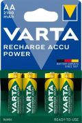  Tlthet elem, AA ceruza, 4x2100 mAh, eltlttt, VARTA 
