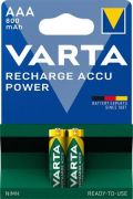  Tlthet elem, AAA mikro, 2x800 mAh, eltlttt, VARTA 