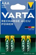  Tlthet elem, AAA mikro, 4x800 mAh, eltlttt, VARTA 