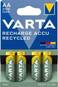  Tlthet elem, AA, ceruza, jrahasznostott, 4x2100 mAh, VARTA