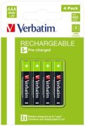  Tlthet elem, AAA mikro, 4x950 mAh, VERBATIM