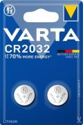  Gombelem, CR2032, 2 db, VARTA